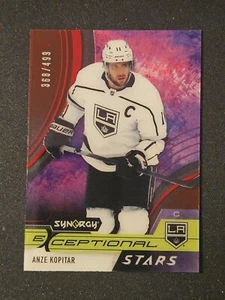 21-22 Synergy Anze Kopitar Exceptional Stars #/499 🚨🚨🚨 Los Angeles Kings  - Picture 1 of 2