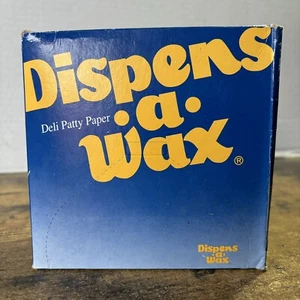 Dixie 512 Dispens-a-Wax - 1000 Flat Deli Patty Paper Sheets 5 1/2”x5 1/2” - Picture 1 of 9