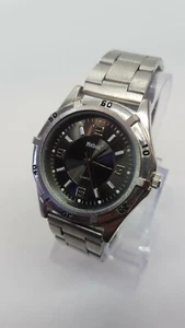 Mebus 40mm Silver Tone Watch for Men and Women | Unisex Elegant Steel Watches - Picture 1 of 12