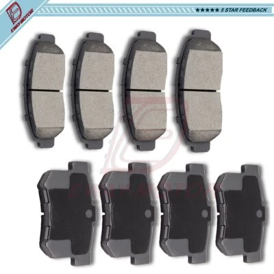 Front & Rear Ceramic Brake Pads For 2001 2002 2003 Acura CL RL TL - Image 1 of 4