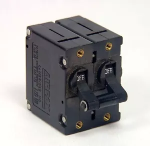 AIRPAX - UPGH12-5912-1 - Leitungsschutzschalter mit AUX-Kontakt, 2-polig, 10 / 12 Ampere, 250 - Bild 1 von 4
