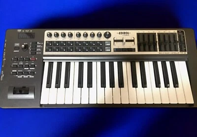 Roland EDIROL keyboard PCR-300 synthesizer Tested/working - Image 1 of 4