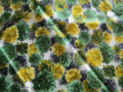 1970 -80 s vintage satin fabric 100/360 centimeters - Image 1 of 4