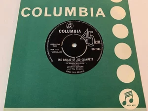 JOHNNY DUNCAN The Ballad Of Jed Clampett TV THEME 1963 UK Columbia DB7164 MINT - Picture 1 of 2