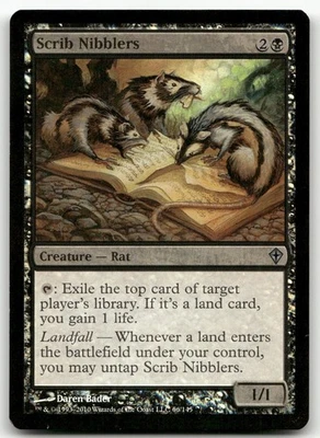 Scrib Nibblers #66 (Foil) (NM) Worldwake WWK Magic MTG - Image 1 of 2
