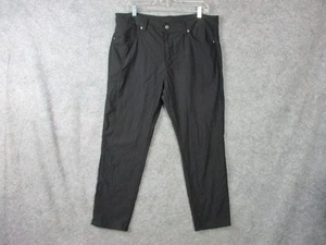 American Eagle Pants Mens Actual 36x27 Black Active Flex Lightweight Casual - Picture 1 of 19