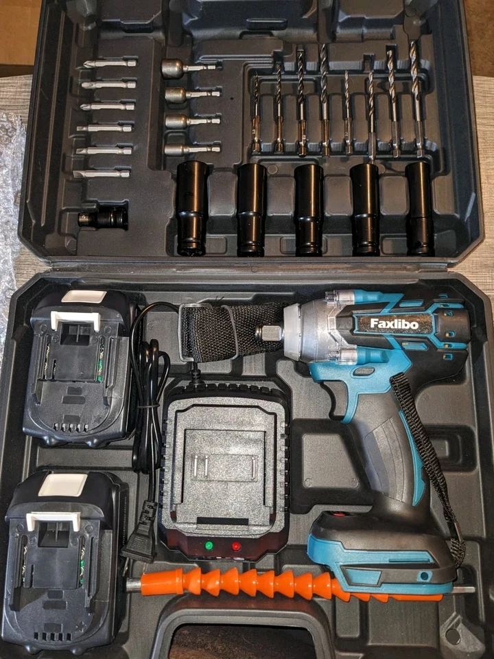 68V Cordless Impact Wrench 1/2 Max High Torque 1200Nm Brushless Impact Wrench - Image 1 of 4