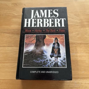 Moon Shrine The Dark Fluke by James Herbert Hardback Book - Foto 1 di 5