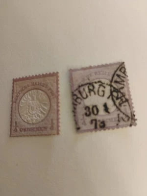  Classic Germany Scott 14Mint Hinged And Used Set F -FV  Rare SCV $200 - Image 1 of 4