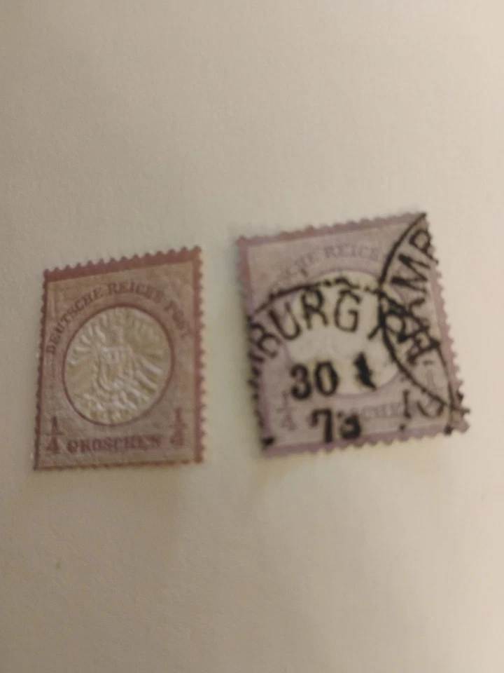  Classic Germany Scott 14Mint Hinged And Used Set F -FV  Rare SCV $200 - Image 1 of 4