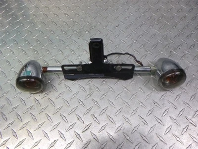 Señales de giro traseras con montaje en matrícula Harley Davidson Sportster XL1200C 2007 Foto 1 de 4