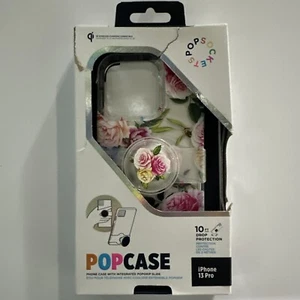 PopCase With PopGrip For Apple iPhone 13 Pro Vintage Floral PopSocket - Picture 1 of 6