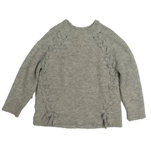 Zara Fancy Collection Girls' Sweater, Grey, Size: 7 - Picture 1 of 2