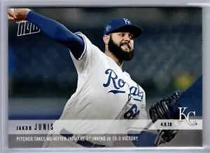 2018 Topps Now #60 Jakob Junis Kansas City Royals - Picture 1 of 2