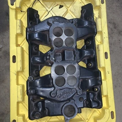 Doble Quad Edelbrock P22 Pontiac 1957-1964 Hot Rod Nuevo (?) Foto 1 de 3