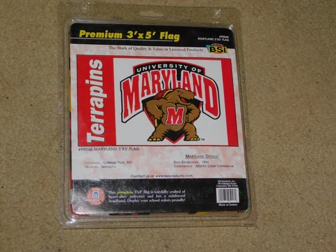 Maryland Terrapins FLAG BANNER NCAA Licensed BSI 3X5' Cover