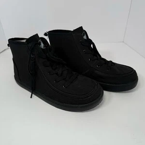 Billy Footwear Haring Essential Hi Top Zipper Black Big Kids Size 6 NWT - Picture 1 of 6