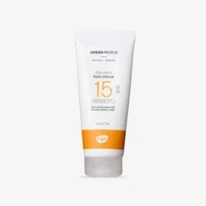 Green People EDELWEISS SUN CREAM WITH TAN ACCELERATOR SPF15 200ML - Picture 1 of 4