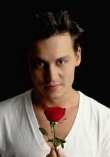 Johnny Depp Poster Rose 24in x 36in
