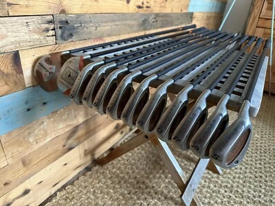 TaylorMade Burner Golf Clubs Driver, 3 Wood Irons 3-SW Bubble Shafts - Image 1 of 4