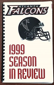 ORIGINAL 1999 ATLANTA FALCON NFL FOOTBALL SEASON IN REVIEW - Imagen 1 de 1