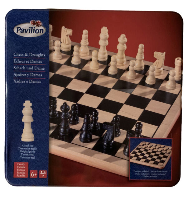 Chaturanga Bookshelf Chess Game From India Front Porch Classics Wooden Box  02040