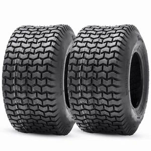 Juego de 2 neumáticos de cortadora de césped 18x9,50-8 4 capas de alta resistencia 18x9,5x8 neumáticos de tractor de jardín - Imagen 1 de 8