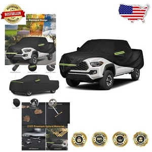 6-Layer Waterproof Car Cover for Toyota Tacoma Double Cab 5ft - All-Weather P... - Foto 1 di 8
