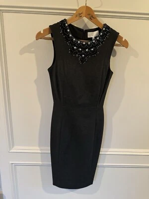 Vestido Adam By Adam Lippes cinza sem mangas com miçangas tamanho 0 / XXS novo com etiquetas US$ 395 - Imagem 1 de 4