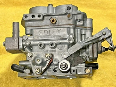 Solex-Italy C34TCIC Progressive Carburetor 34/34 Fiat, Lancia, VW Foto 1 de 4