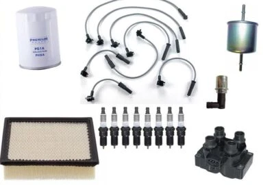 Провода зажигания свечи зажигания катушки воздушные масляные газовые фильтры для Ford Ranger 2,5 л 1998-01 - Изображение 1 из 4