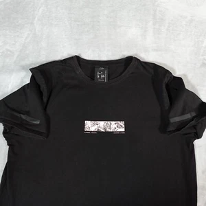 IKEA x Stampd Box Logo Crewneck T Shirt Mens Large Limited Edition Black - Picture 1 of 8