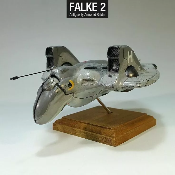 MA.K MASCHINEN KRIEGER - ANTIGRAVITY ARMORED RAIDER FALKE 2 - 1/35 RESIN KIT - Immagine 1 di 4