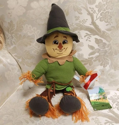 Wizard of Oz Scarecrow Stuffed Plush Scroll Diploma Toy Factory 2012 W/ tag - Image 1 of 4
