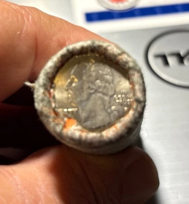 2002-P Indiana OBW Quarter Roll - Image 1 of 3