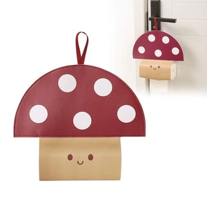 Wall Mounted Tissue Cover Mushroom Tissue Holder Household Decoration - Picture 1 of 9