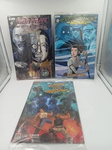 3 Lootcrate Exclusive Comics Star Trek, Star Wars ,Big Trouble In China Sealed - Picture 1 of 14