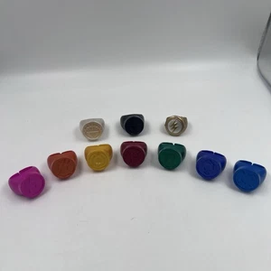 DC Green Lantern Blackest Night PROMO ring set + LEGION RING (10 rings) - Picture 1 of 5