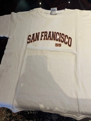 Camiseta Lincecum 55 de los Gigantes de San Francisco Juventud Foto 1 de 2