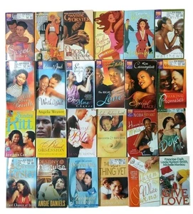BET African American Black Love Romance Novel Book Lot 24 Urban Paperback - Imagen 1 de 6