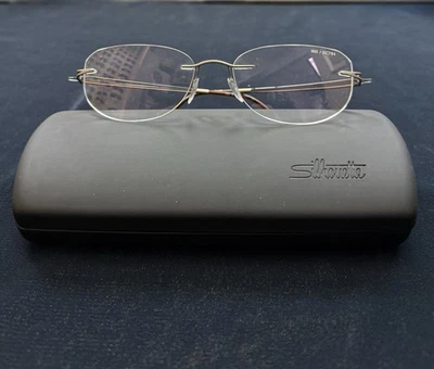 Marco de gafas Silhouette 7622 color 6053 forma de demostración 6693. 53-17-130 seminuevo Foto 1 de 4
