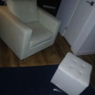 Silla Club y otomana Foto 1 de 2