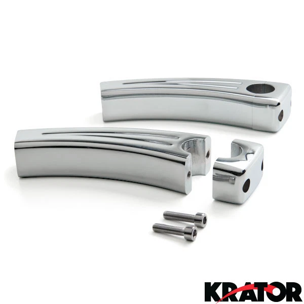 Elevador de manillar cromado de 5,5" para Honda VT Shadow Ace Classic 500 700 750 1100 Foto 1 de 4