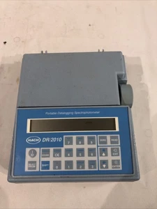 Hach DR/2010 Portable Datalogger Spectrophotometer 49300-60~ As Is - Picture 1 of 7