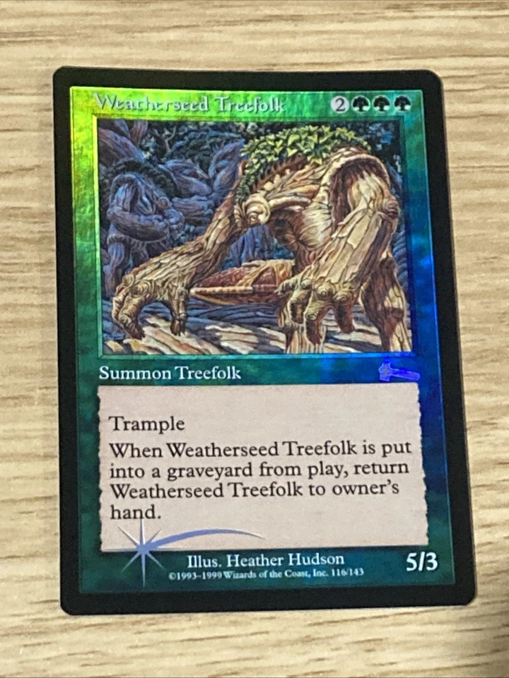 Weatherseed Treefolk Foil Urza's Legacy - Near Mint - Image 1 of 2