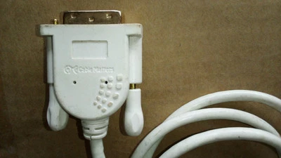 Mono Price Mini Displayport To DVI Cable In White 3 Feet  - Image 1 of 4