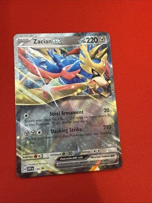 Zacian ex 198 Sv: Scarlet & Violet Promo Cards Holo - Image 1 of 2