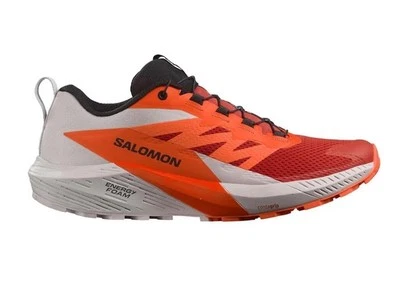 Salomon SENSE RIDE 5 Men 11.5  Running Shoes Outdoor Trail Fiery Red L4704620032 - Image 1 of 4