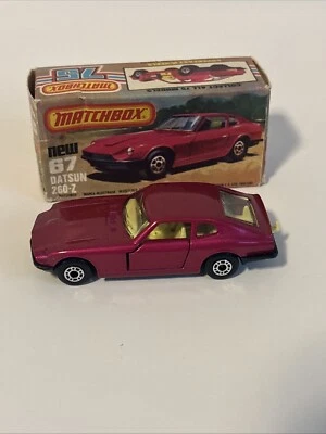Matchbox Superfast #67 Datsun 260-Z con caja original de colección ENVÍO GRATUITO Foto 1 de 4