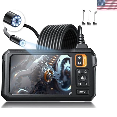 4.3" IPS Inspection Camera with 16.4FT Cord - Perfect for Hard-to- Areas - Image 1 of 2